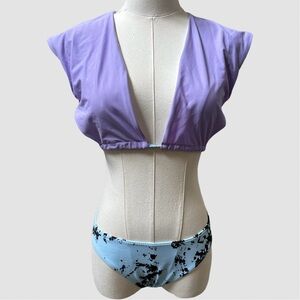 NWOT Plunging Neckline Two-Piece Bikini Set